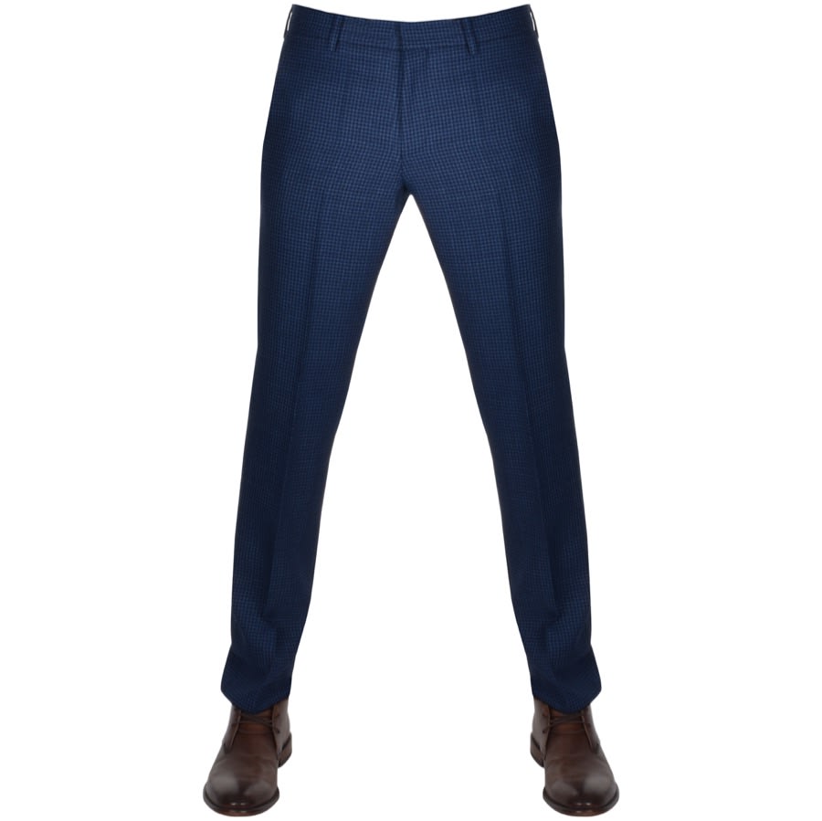 Alternative Image for ProductBOSS Genius 5 Slim Fit Trousers Blue1